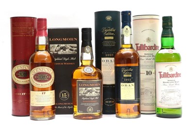 Lot 2267 - Longmorn 15 Year Old Highland Single Malt Whisky 45% 70cl in original card sleeve (one bottle),...