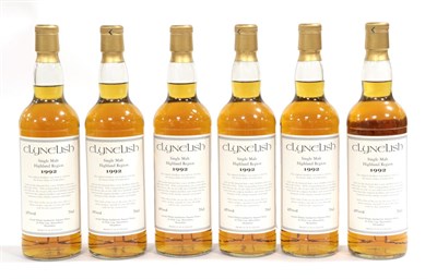 Lot 2279 - Clynelish 1992 10 Year Old Single Malt Highland Whisky bottled for Tanners (six bottles)
