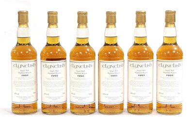 Lot 2280 - Clynelish 1992 10 Year Old Single Malt Highland Whisky bottled for Tanners (six bottles)