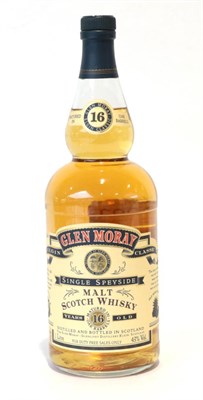 Lot 2293 - Glen Moray 16 Year Old Single Speyside Malt Scotch Whisky matured in oak barrels, 43% 1L, 1980s...