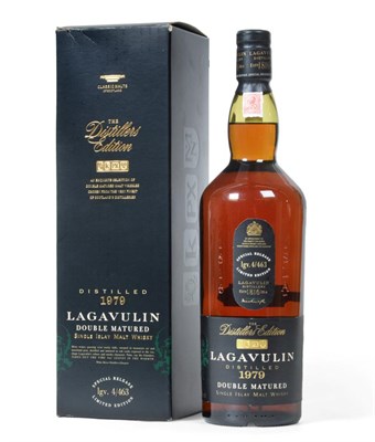 Lot 2311 - Lagavulin 1979 Distillers Edition Double Matured Single Islay Malt Whisky matured in Pedro...