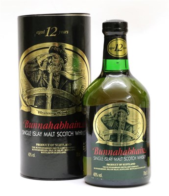 Lot 2313 - Bunnahabhain 12 Year Old Single Islay Malt Scotch Whisky 40% 70cl, in original card tube (one...