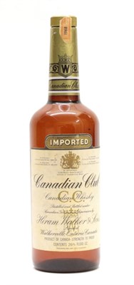 Lot 2356 - Canadian Club 1968 Canadian Whisky, Hiram Walker & Sons 70° proof, 26 2/3 fl.oz, 1960s...