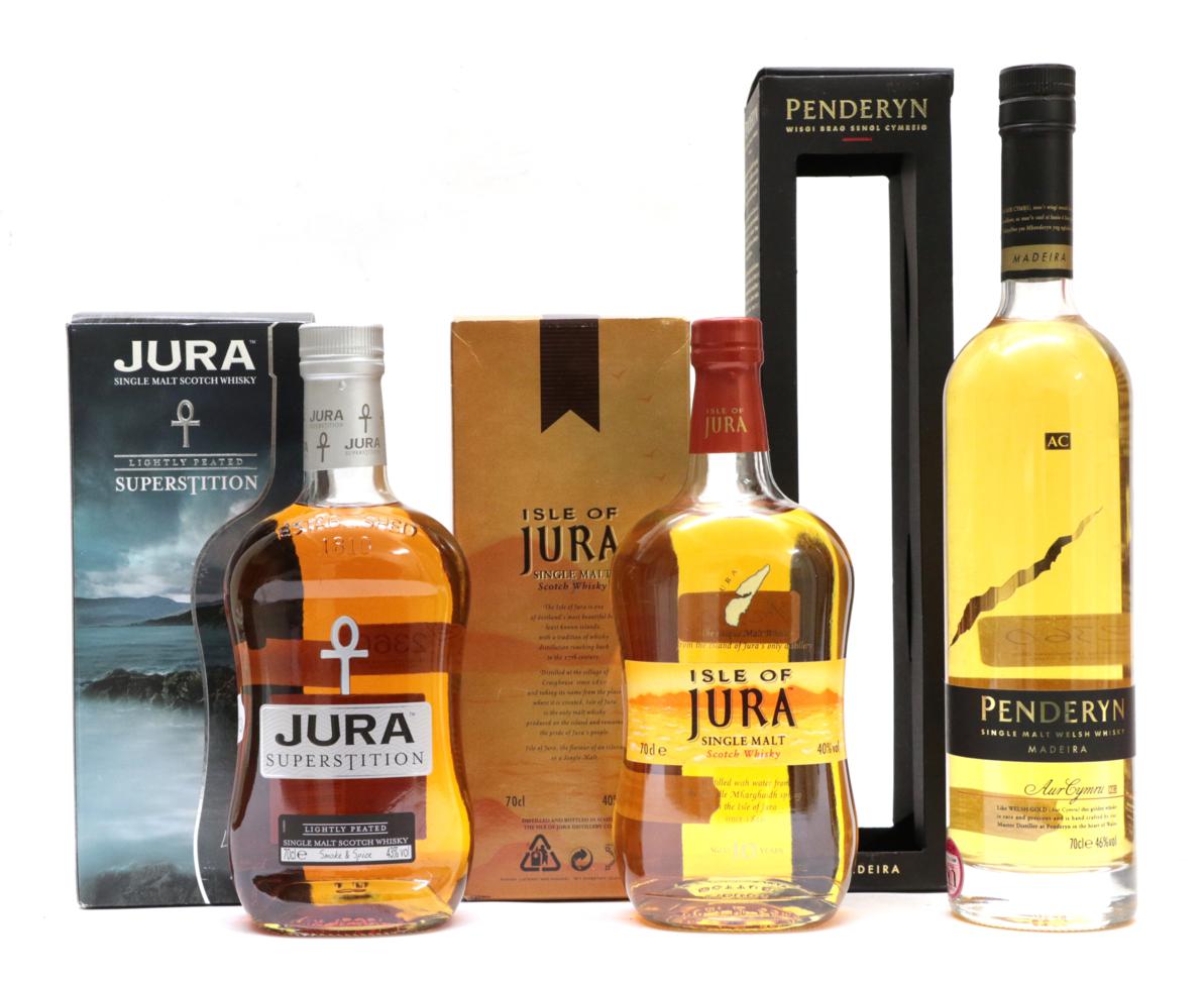 Lot 2360 - Jura Superstition Single Malt Scotch Whisky 43% 70cl, in original card sleeve (one bottle), Isle Of
