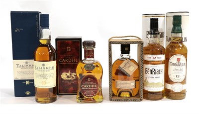 Lot 2370 - Talisker 10 Year Old Single Malt Scotch Whisky 45.8% 70cl (one bottle), Glenrothes Select...