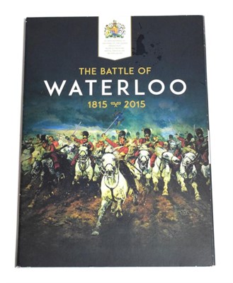 Lot 90 - The Battle of Waterloo 200, 1815-2015, Waterloo mint set of medals, comprising Duke of...