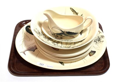 Lot 121 - A Johnson Bros part fish service