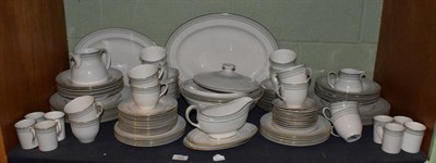 Lot 157 - A Royal Doulton Berkshire pattern part dinner service (on one shelf)