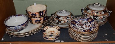 Lot 158 - A quantity of assorted Imari dinner wares; Losol ware 'Rosslyn' pattern plates, tureens and dishes