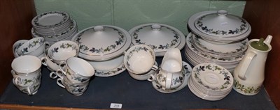 Lot 204 - A quantity of Royal Doulton 'Burgundy' pattern table wares