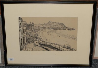 Lot 342 - Dennis Flanders (1915-1994) Scarborough, signed, inscribed and dated April (19)94, pencil and...