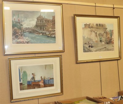 Lot 362 - After Sir William Russell Flint RA (1880-1969) ''In My Studio'', signed print; together with...