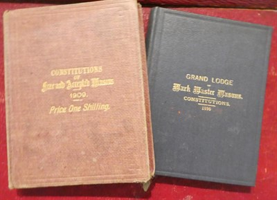 Lot 40 - A Collection of Masonic Jewels and Regalia, pertaining to Ernest O'Hanlon, Ragheb Lodge No.51,...