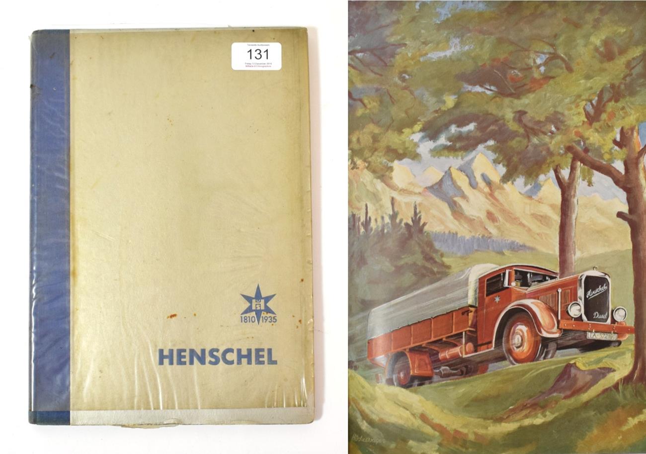 Lot 131 - A 125th Anniversary Edition of Henschel's Catalogue, 1810-1935, with chapter dedicated to a...