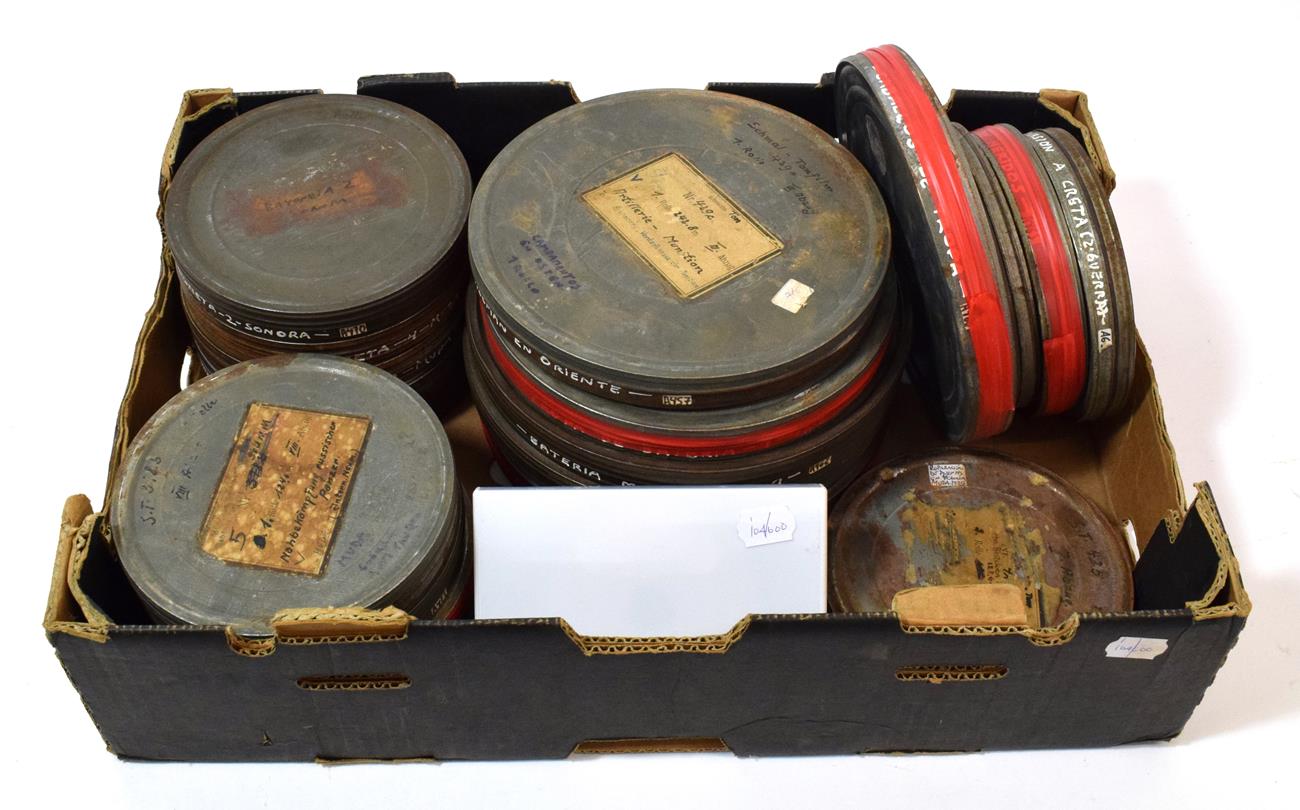 Lot 135 - A Very Interesting Collection of Twenty Reels of German Wehrmacht 16mm Lehrfilm (Training...