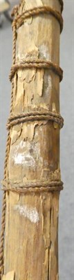 Lot 243 - An Early/Mid 20th Century Kiribati (Gilbert Islands) Three Pronged Shark-Toothed Sword, constructed
