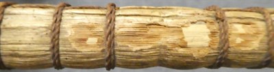 Lot 243 - An Early/Mid 20th Century Kiribati (Gilbert Islands) Three Pronged Shark-Toothed Sword, constructed