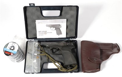 Lot 283 - PURCHASER MUST BE 18 YEARS OF AGE OR OVER A Baikal Makarov MP-654K .177 Calibre Co2...