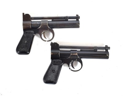 Lot 288 - PURCHASER MUST BE 18 YEARS OF AGE OR OVER  Two Post-War Webley Junior .177 Calibre Air Pistols, one