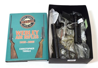 Lot 294 - PURCHASER MUST BE 18 YEARS OF AGE OR OVER A Webley Junior .177 Calibre Air Pistol, numbered...