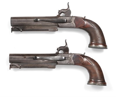 Lot 325 - A Pair of 19th Century Officer's Box Lock Percussion 25 Bore Belt Pistols by J.C. Reilly,...