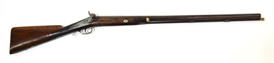 Lot 338 - A 19th Century Single Barrel Percussion Sporting Gun, the 81.5cm browned twist steel barrel...