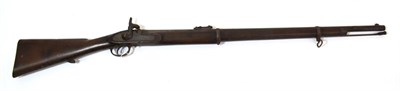 Lot 340 - A 19th Century Percussion .577 Two Band Musket by Wilkinson, Pall Mall, London, the right side...