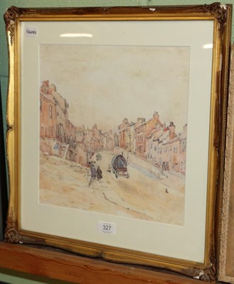 Lot 327 - Fred Lawson (1888-1968) Knaresborough, signed and dated 1925, watercolour, 31cm by 31.5cm