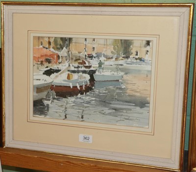 Lot 362 - John Yardley (b.1933) ''Pleasure Boats'', signed watercolour