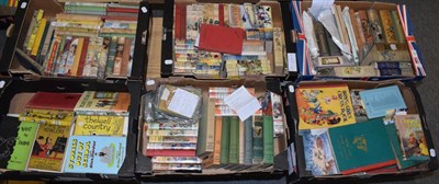 Lot 581 - A collection of children's books by Enid Blyton; Angela Brasil; Anthony Bookerage etc (six boxes)