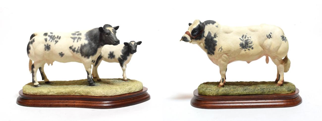Lot 22 - Border Fine Arts 'Belgian Blue Bull' (Style One), model No. B0406, limited edition 394/1250 and...