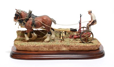 Lot 70 - Border Fine Arts 'Hay Cutting Starts Today' (Standard Edition), model No. B0405, limited...