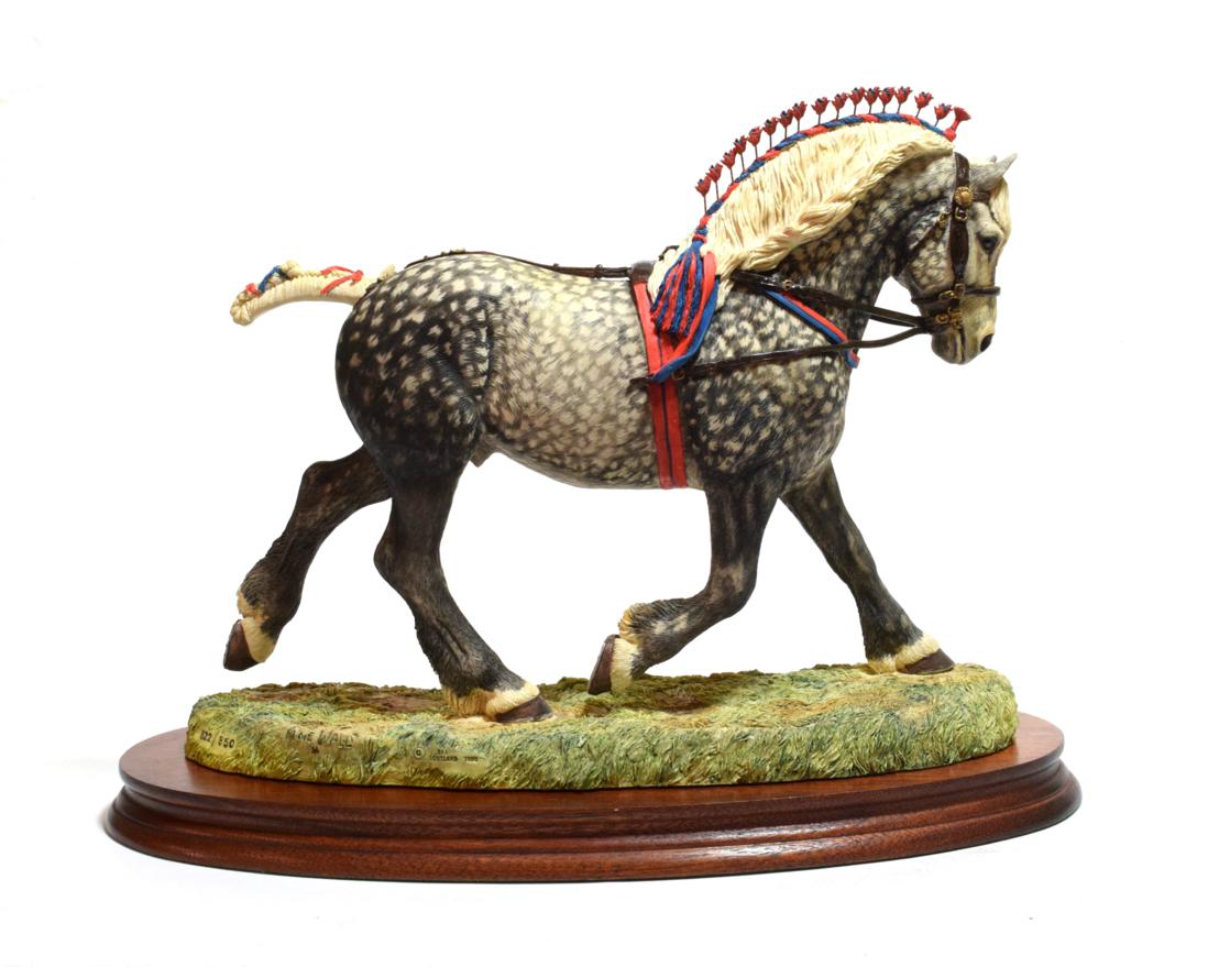 Lot 108 - Border Fine Arts 'Percheron Supreme Champion' (Standard Edition), model No. L160D by Anne Wall,...