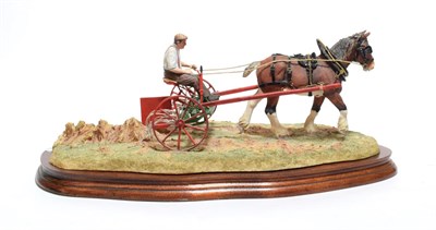 Lot 115 - Border Fine Arts 'Rowing Up' (Gold Edition), model No. B0598A by Ray Ayres, limited edition...
