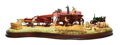 Lot 153 - Border Fine Arts 'The Threshing Mill', model No. B0361 by Ray Ayres, Millennium limited edition...