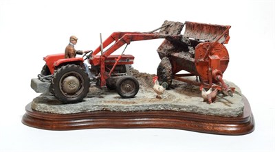 Lot 163 - Border Fine Arts 'Where There's Muck, There's Money', model No. B0857 by Ray Ayres, limited edition