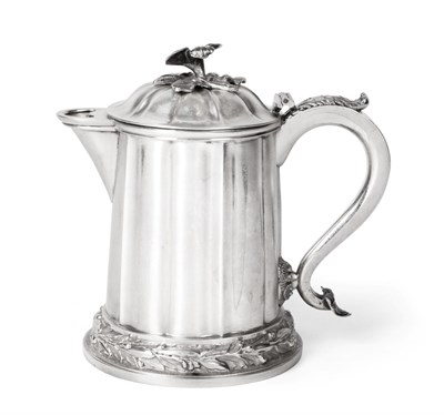 Lot 3024 - An Indian Colonial Silver Jug, by Hamilton and Co., Calcutta, Mid 19th Century, shaped...