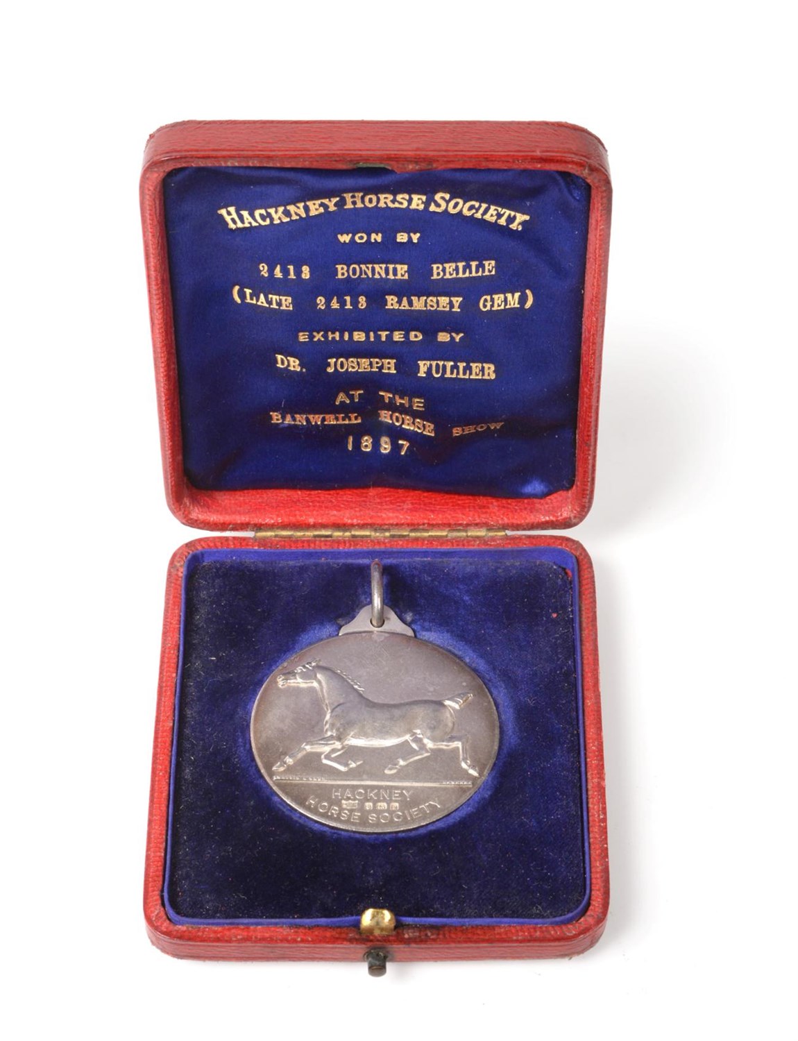 Lot 3096 - Twelve Victorian and Edward VII Silver Hackney Horse Society Medals, Seven Stamped 'Mappin &...