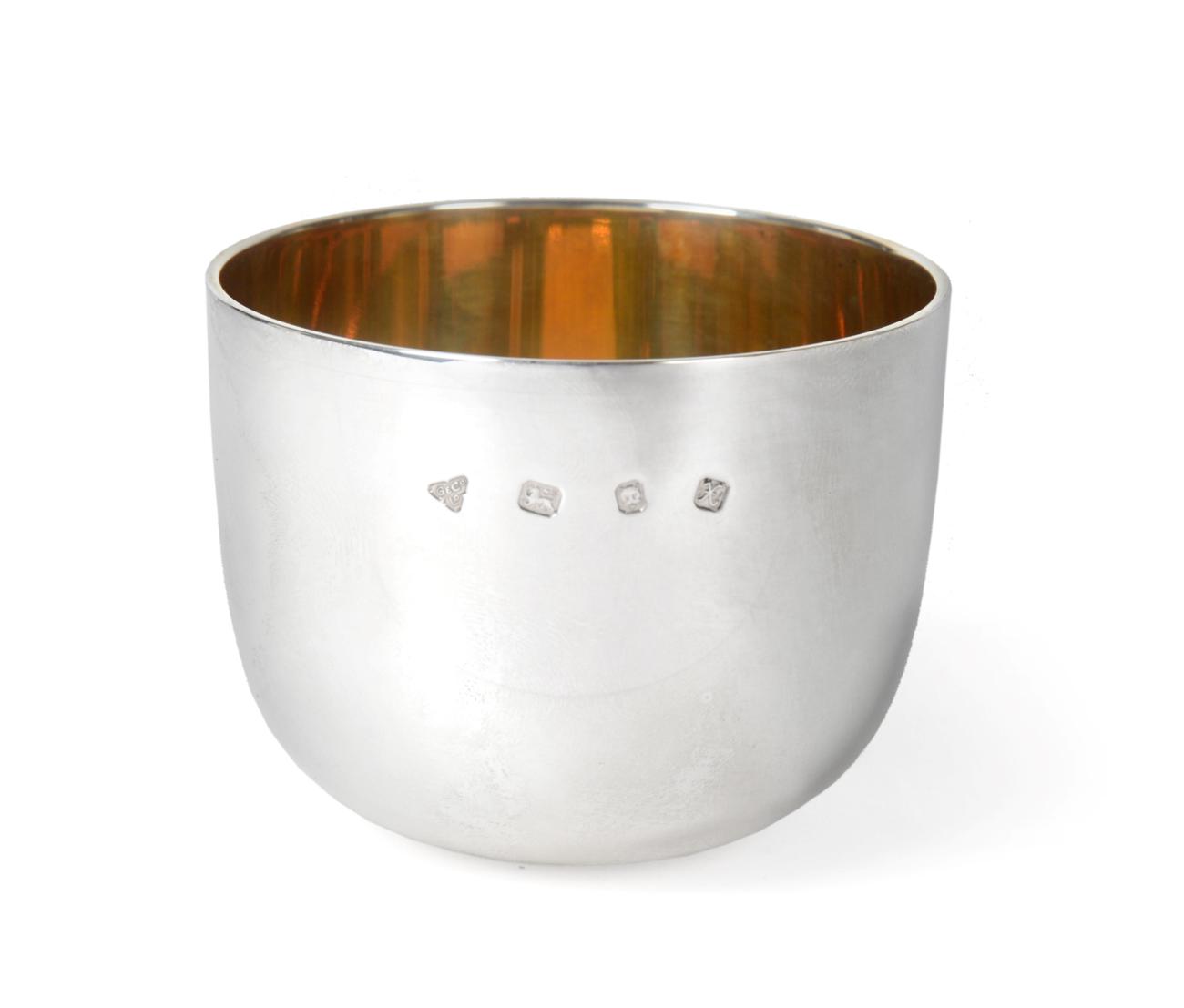 Lot 3141 - An Elizabeth II Silver Tumbler-Cup, by Garrard, London, 1997, of typical form, the interior gilded