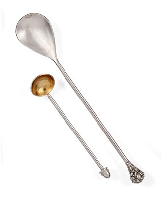 Lot 3157 - Two Elizabeth II Silver Spoons, by Martyn Pugh, Birmingham, 2002, one with cast berry finial,...