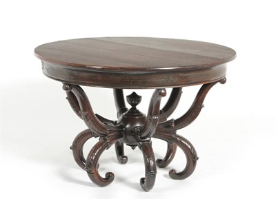 Lot 1293 - A Rosewood Centre Table of Brazilian Imperial Interest, early 19th century and later, bearing...