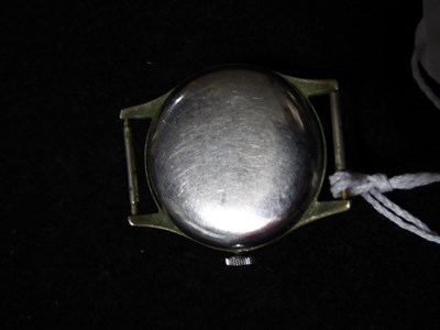 Lot 3206 - A World War II Period Centre Seconds Wristwatch, signed Omega, circa 1943, (calibre 30T2PC)...