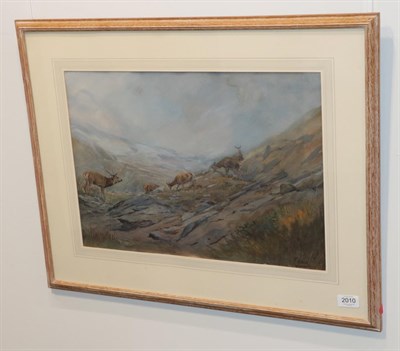 Lot 2010 - Harold Frank Wallace (1881-1962) ''The right sort to shoot'' Signed, watercolour, 34.5cm by 49.5cm