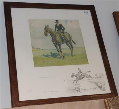 Lot 2032 - Charles Johnson Payne ''Snaffles'' (1884-1967)  ''Andsome is - wot andsome does''  Signed,...