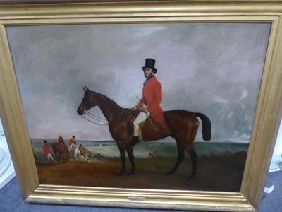 Lot 2035 - John Ferneley Snr. (1782-1860) Portrait of Sir Francis Grant on Grindal  Oil on canvas, 83.5 by...