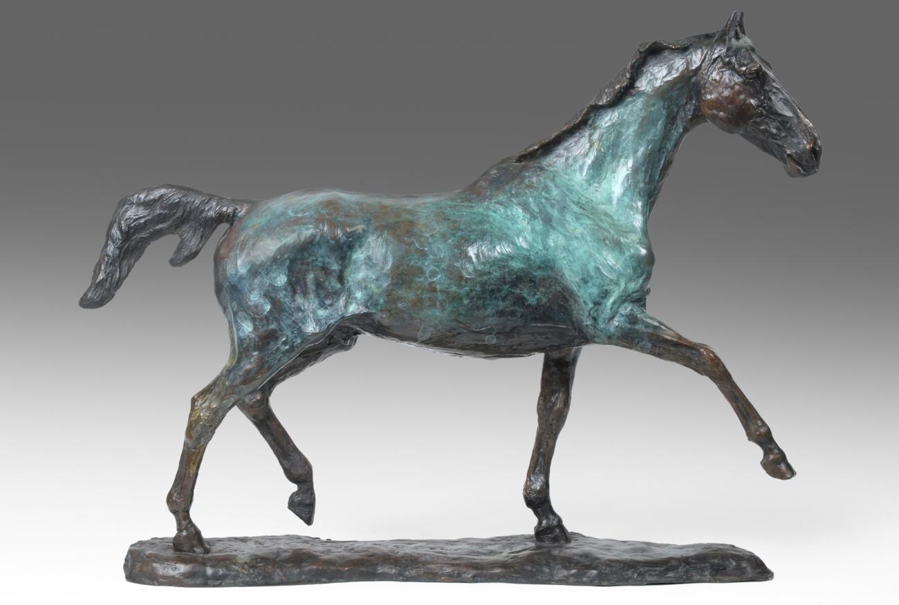 Lot 2073 - Belinda Sillars (b.1961) ''Ditton'' Signed and numbered 7/9, bronze, 52cm   See illustration...