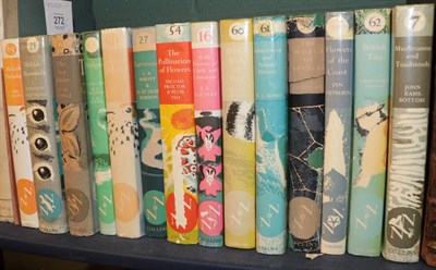 Lot 272 - The New Naturalist series, seventeen volumes from the series, all in dust wrappers.