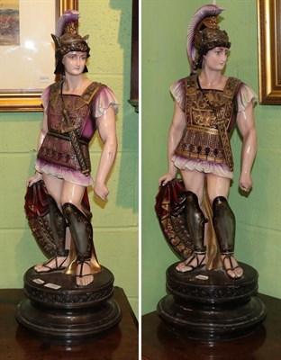 Lot 356 - Pair of centurions