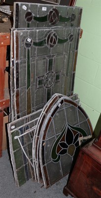 Lot 388 - Quantity of stained glass windows