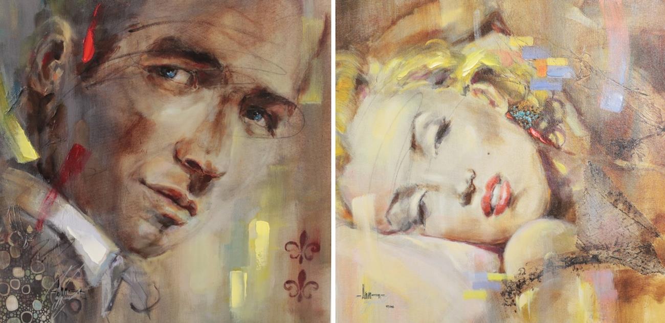 Lot 1002 - Anna Razumovskaya (Contemporary) Russian ''Marilyn's Dream'' Signed and numbered 97/195, giclee...